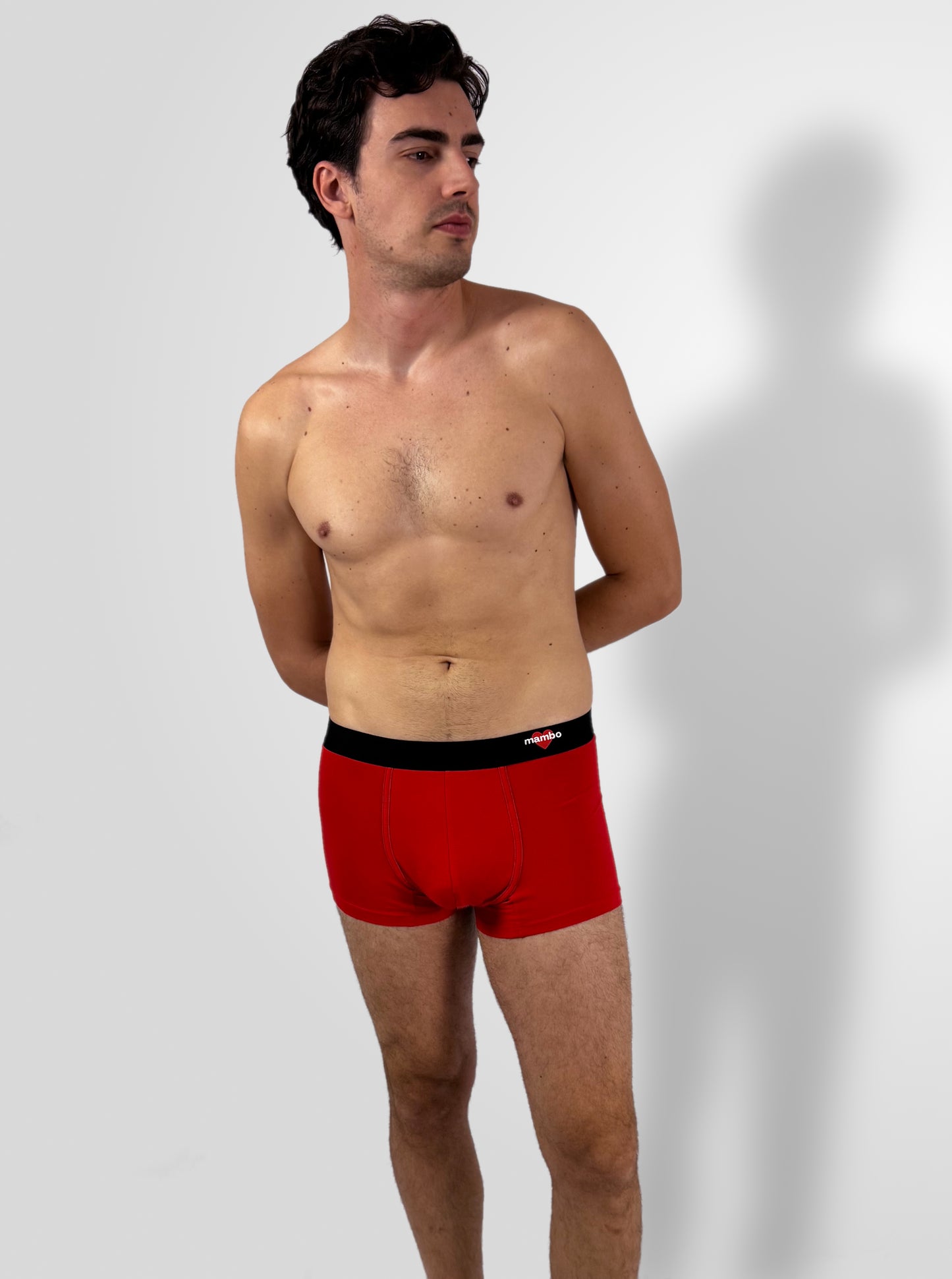 Boxer Cotton-Stretch Rojo 2-Pack